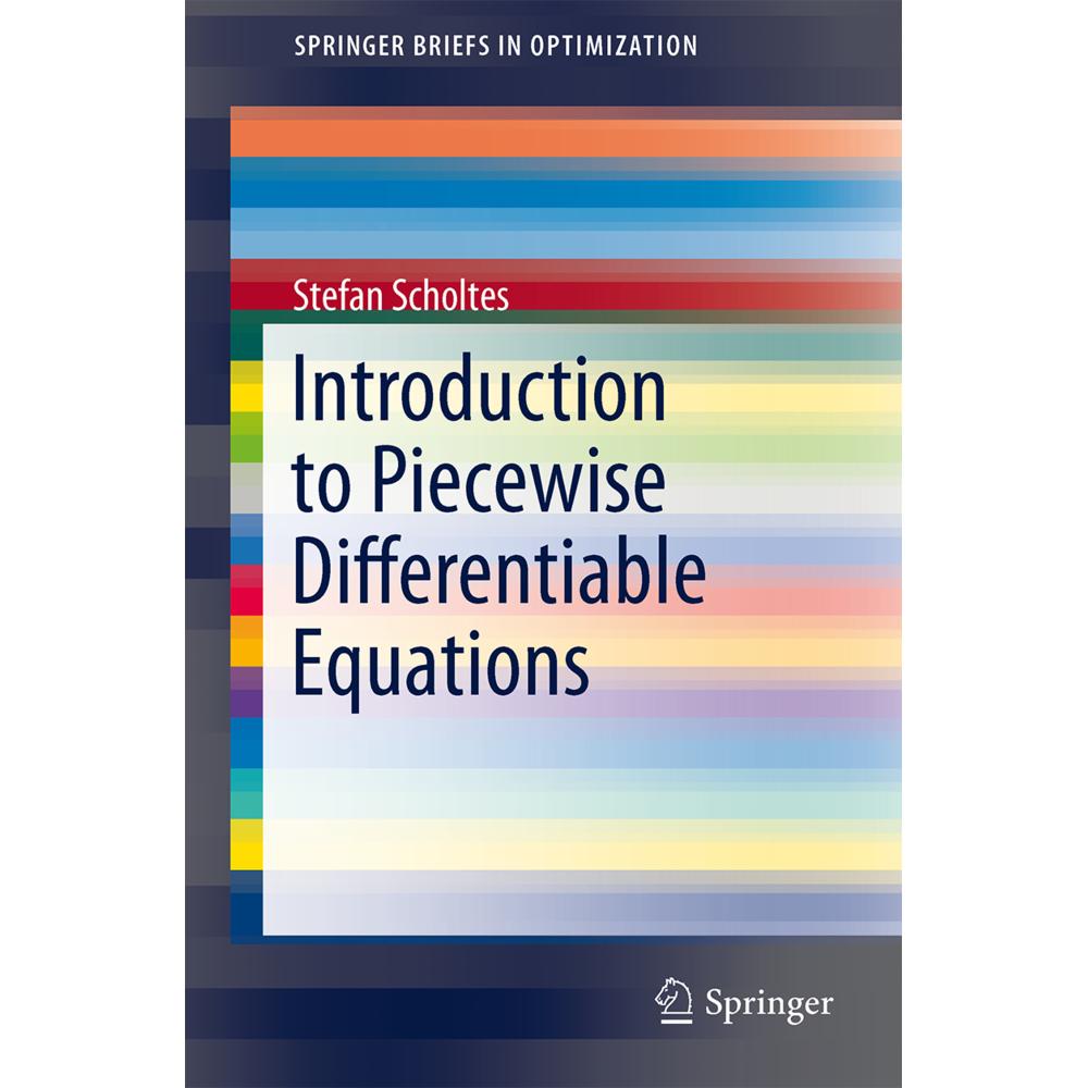 Introduction to Piecewise Differentiable Equations, Fachbücher