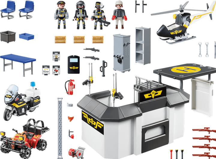 Immagine prodotto Playmobil Sede centrale della Sec (70338, Playmobil Città d'azione)