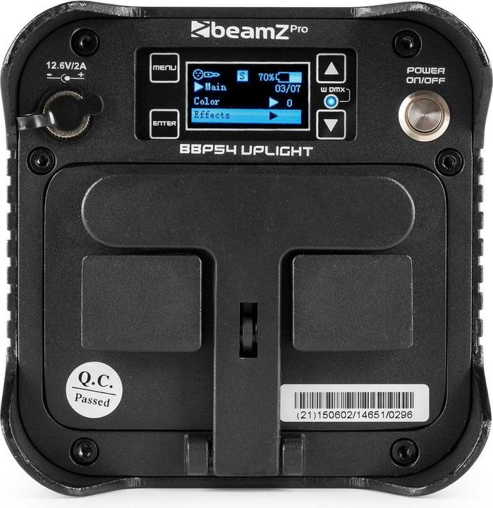 Produktbild BeamZ PAR-Bar BBP54 Akku Uplight (12 W, LED)