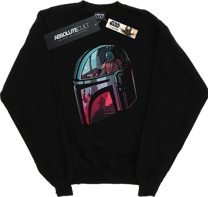 Image du produit Star Wars - Sweat THE MANDALORIAN MANDALORE HELMET REFLECTION - Garçon (104)