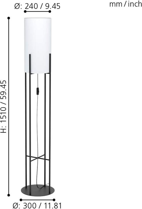Produktbild EGLO Glastonbury 1 (E27)