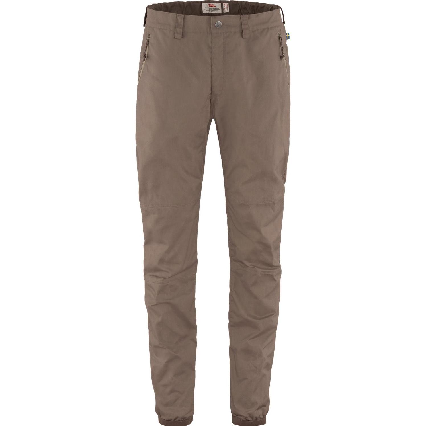 Fjällräven, Herren, Outdoorhose, Vardag Trousers long (54), Braun, 54