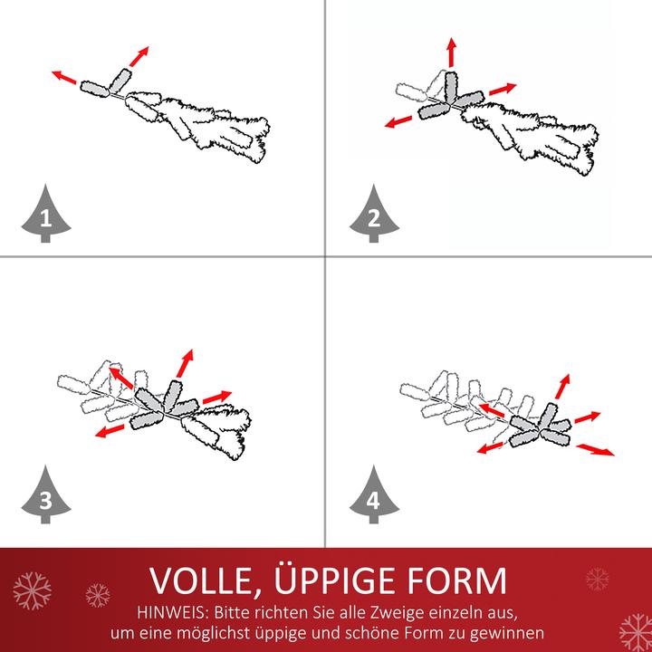 Produktbild Homcom Weihnachtsbaum (60 cm)