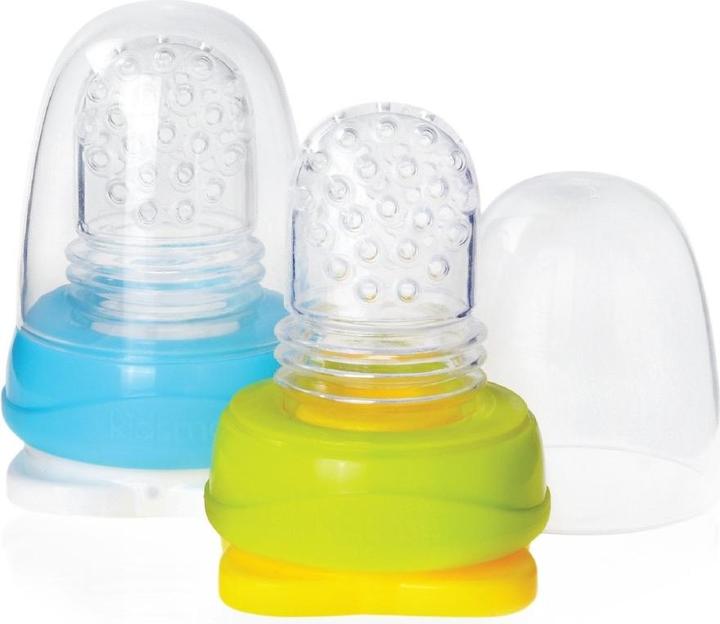 Kidsme Food Pouch Adapter 2PCS ( )-Sky Lime