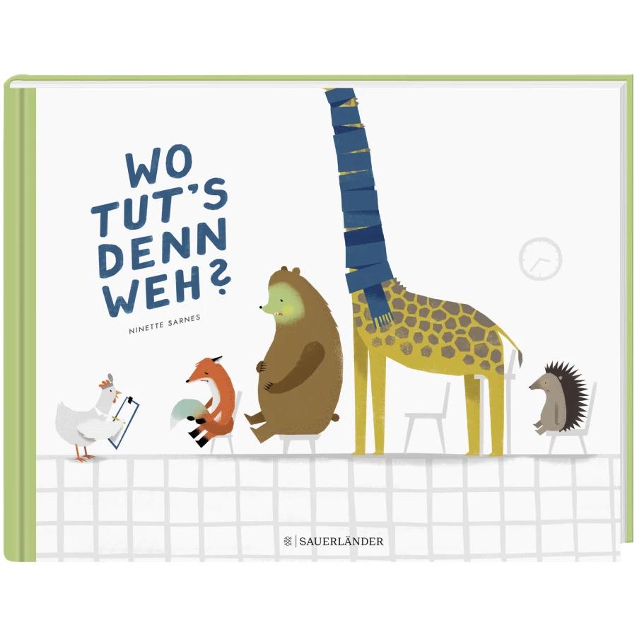 Thumbnail - Wo tut's denn weh?, Kinderbücher von Ninette Sarnes