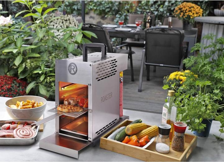 Produktbild Rothenberger Industrial Thermo Roaster To go 800 °C ( 1500003455 ) Oberhitze Gasgrill mobil