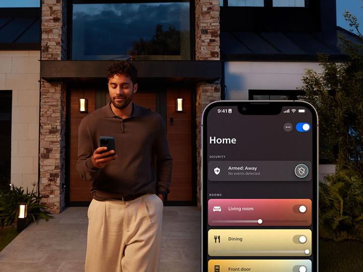 Actual product image Philips Hue Secure + Chime (Wireless)