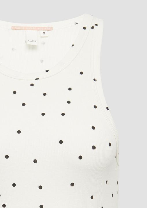 Immagine prodotto S.Oliver T-Shirt Geripptes Tanktop mit All-over-Print (XXL)