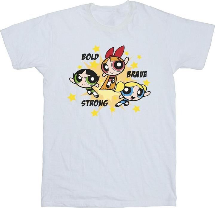 Immagine prodotto The Powerpuff Girls Girls Bold Brave Strong Maglietta Ragazze (116)