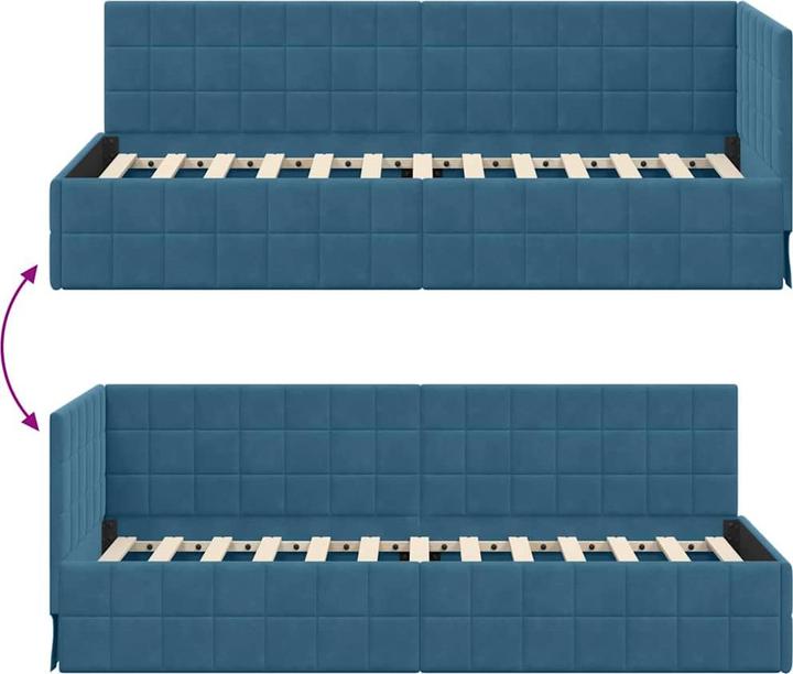 Image du produit vidaXL Eckbett (80 x 200 cm)