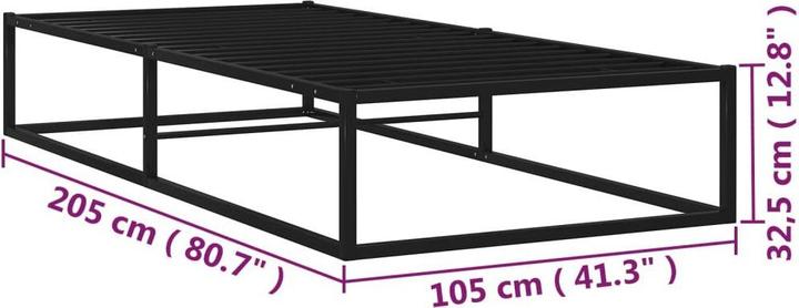 Image du produit vidaXL Bettgestell (100 x 200 cm)