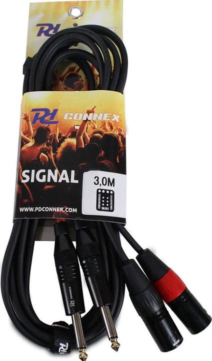 Actual product image PD Connex XLR - 6.3mm jack (3 m, 6.3mm jack cable)