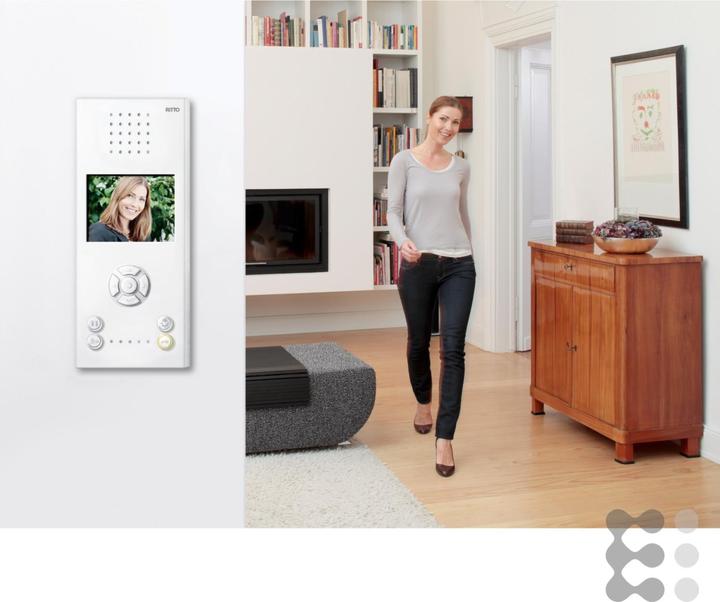 Produktbild Ritto Electric VideoFreisprechstelle TwInnensechskant Komfort weiss