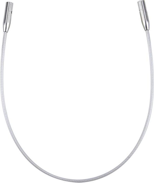 Actual product image ChiaoGoo SWIV360 Silver Cable Small 20 cm