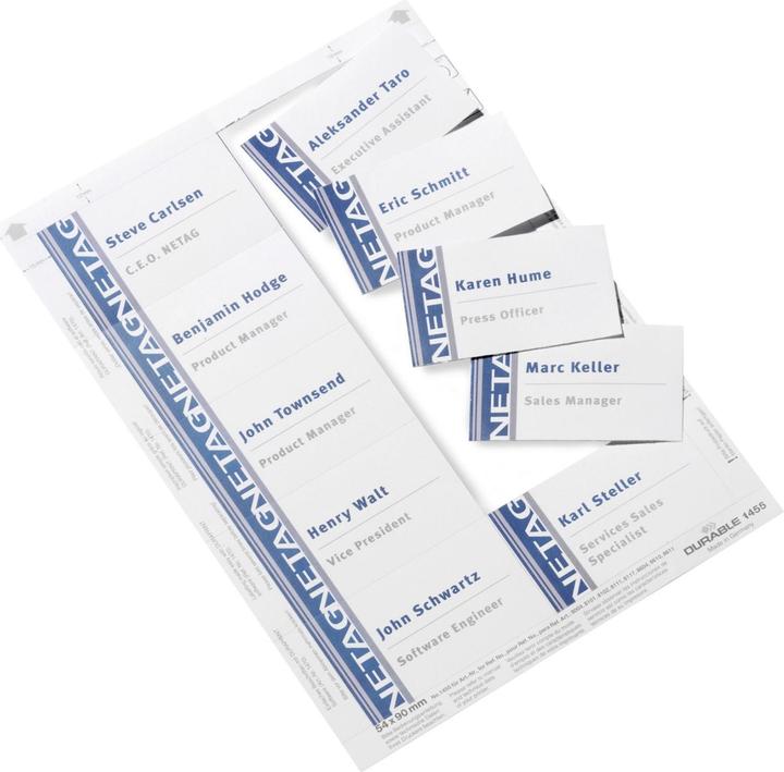 Image du produit Durable Einstecketiketten Badgemaker für Namensschilder