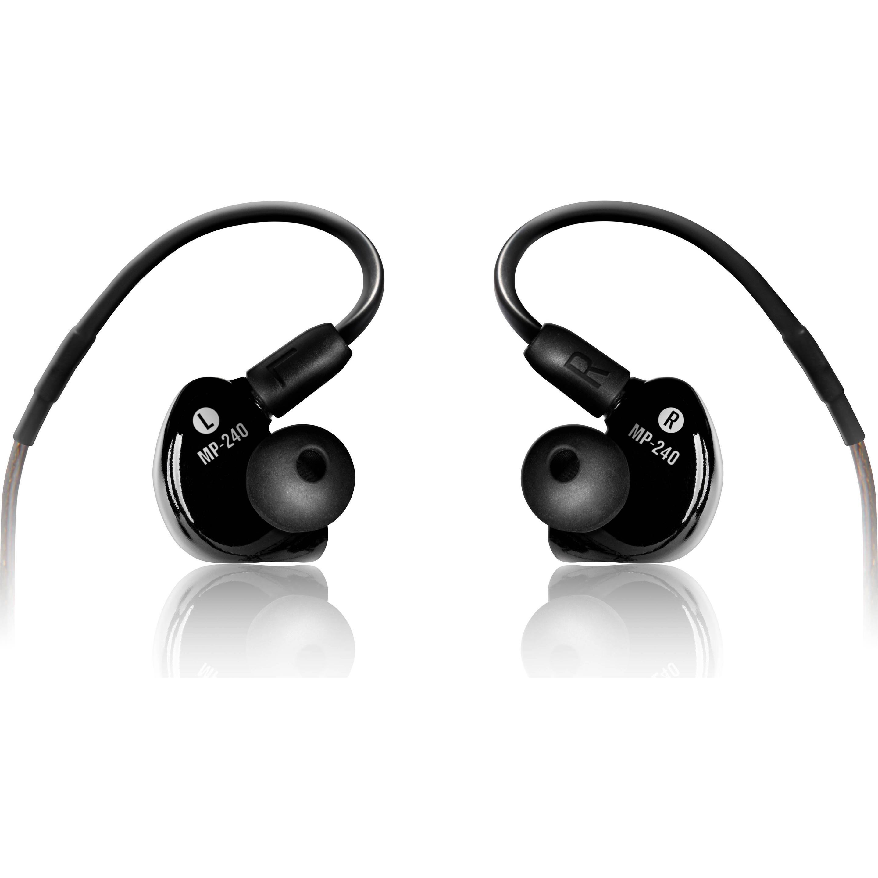 Mackie MP-240 Dual Hybrid In-Ear (Kabellos), Kopfhörer, Schwarz