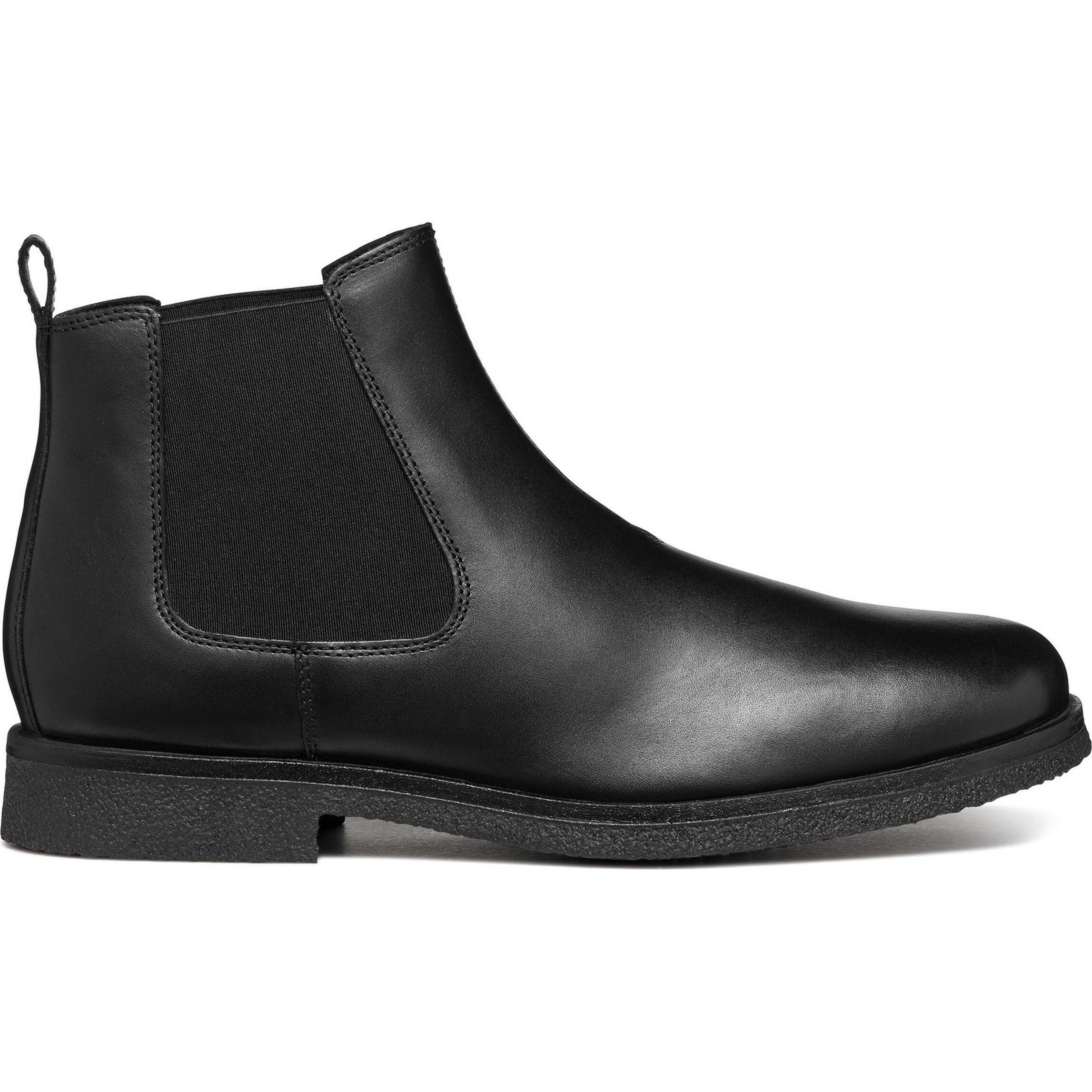 Geox, Herren, Boots + Stiefel, Uomo Claudio, Schwarz, (43)