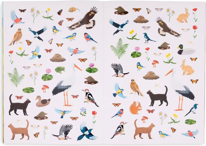 Actual product image Sticker My NATURE sticker book