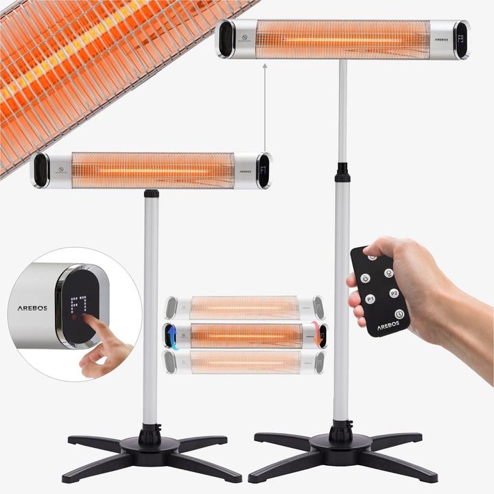 Produktbild Arebos Infrarot Heizstrahler (2000 W)