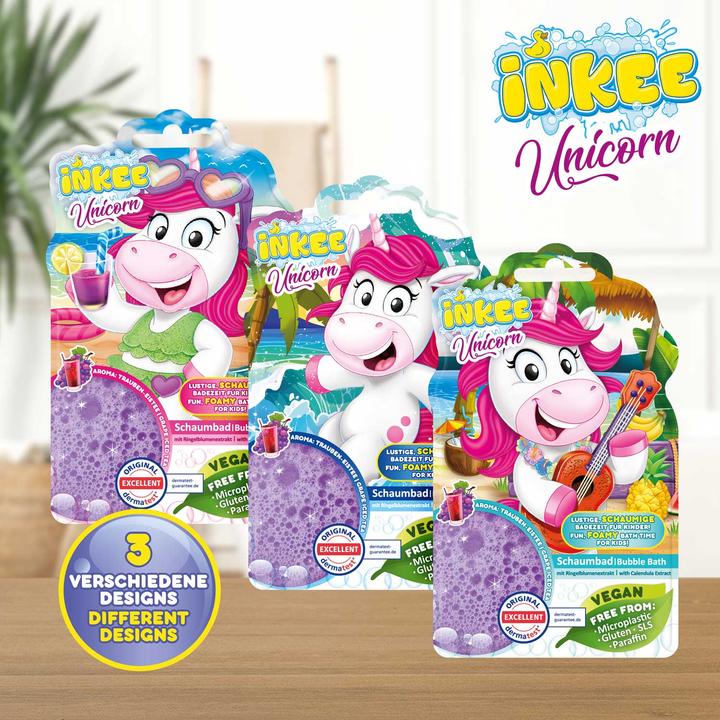 Actual product image Craze Inkee Unicorn (Bubble bath, 100 g)