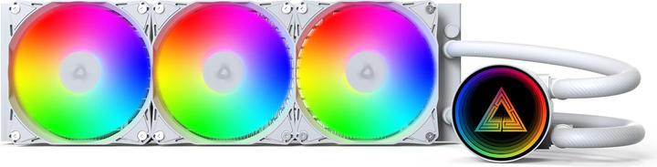 Montech Raffreddatore a Liquido LightFlow 360 ARGB Bianco