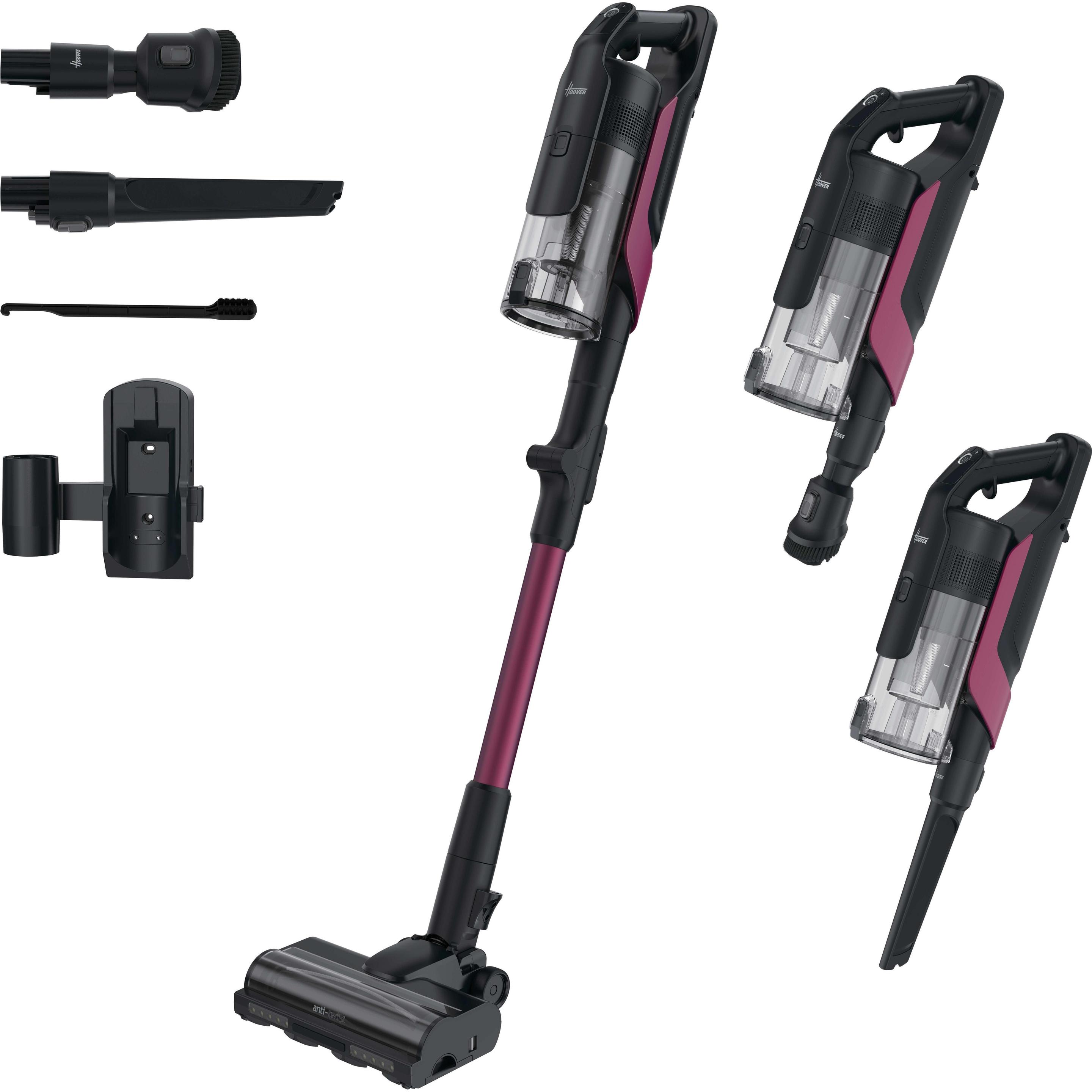 Hoover HF6 Flexi stick vacuum, Aspirapolvere, Pink