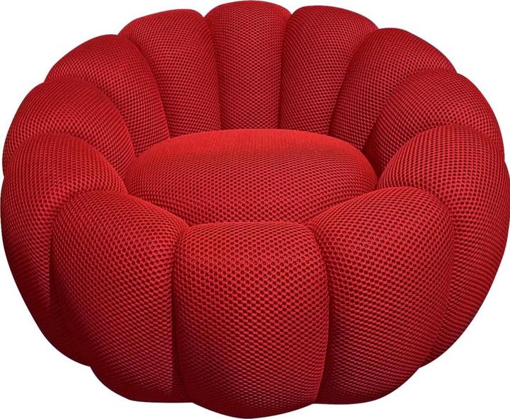 Produktbild Kare Design Drehsessel Peppo Bloom Rot