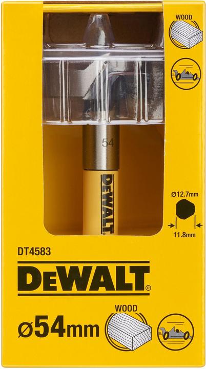 Produktbild DeWalt RapidHolzbohrer 54mm Ø DT4583 (54 Millimeter, 54 mm)