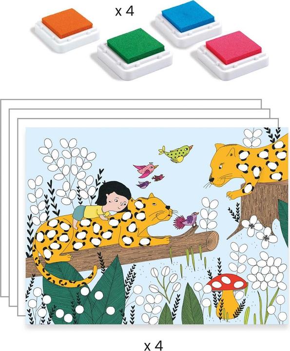 Image du produit Djeco Diamond Painting Girafes