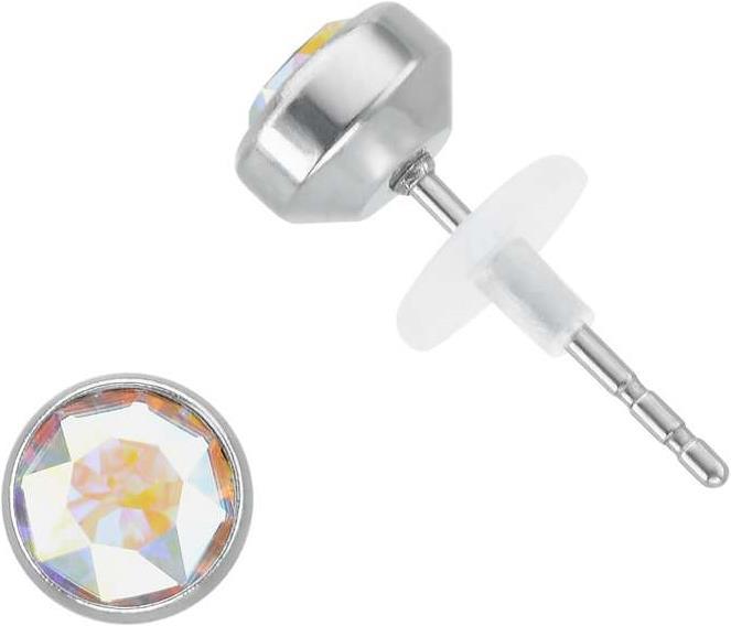 Image du produit Bijouteria Clous d'oreille (Acier inoxydable, PVC, Cristallin)