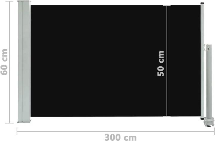 Produktbild vidaXL Seitenmarkise (3 m)