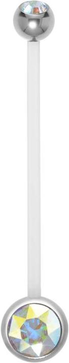 Produktbild Bijouteria Schwangerschaftspiercing (Edelstahl, Bioplast, Kristall)