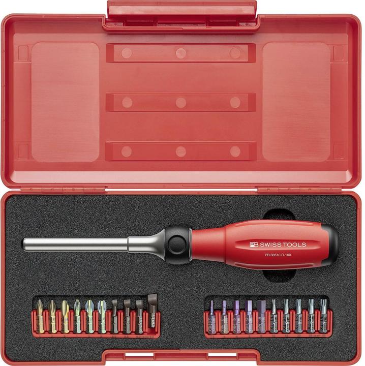 PB Swiss Tools Bit-Satz (Allen screw, Cross Pozidriv PZ, Cross Phillips PH)