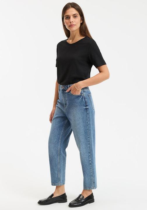 Actual product image La Redoute Collections T-Shirt mit rundem Ausschnitt (XS)