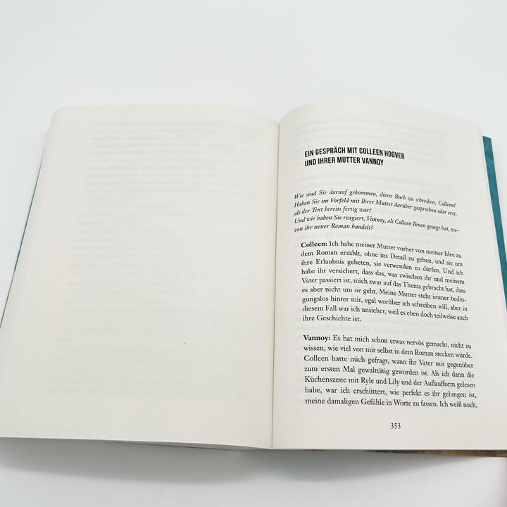 Image du produit It starts with us – Nur noch einmal und für immer (Allemand, Colleen Hoover., Katarina Ganslandt, Anja Galić, 2023)