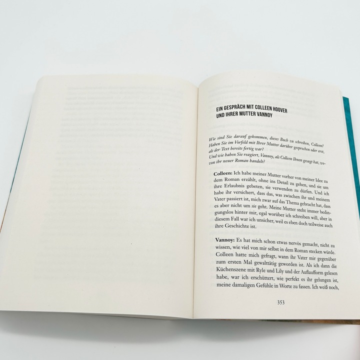 Actual product image It starts with us – Nur noch einmal und für immer (German, Colleen Hoover., Katarina Ganslandt, Anja Galić, 2023)