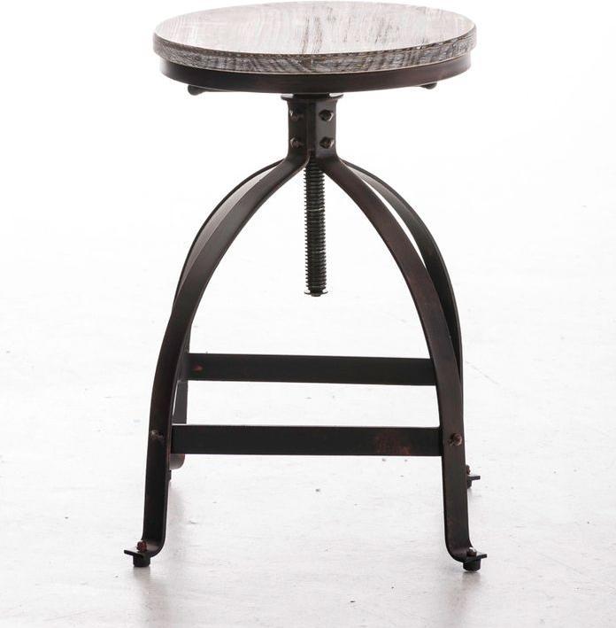 Produktbild Swisshandel24 Hocker Raja, Holz, bronze