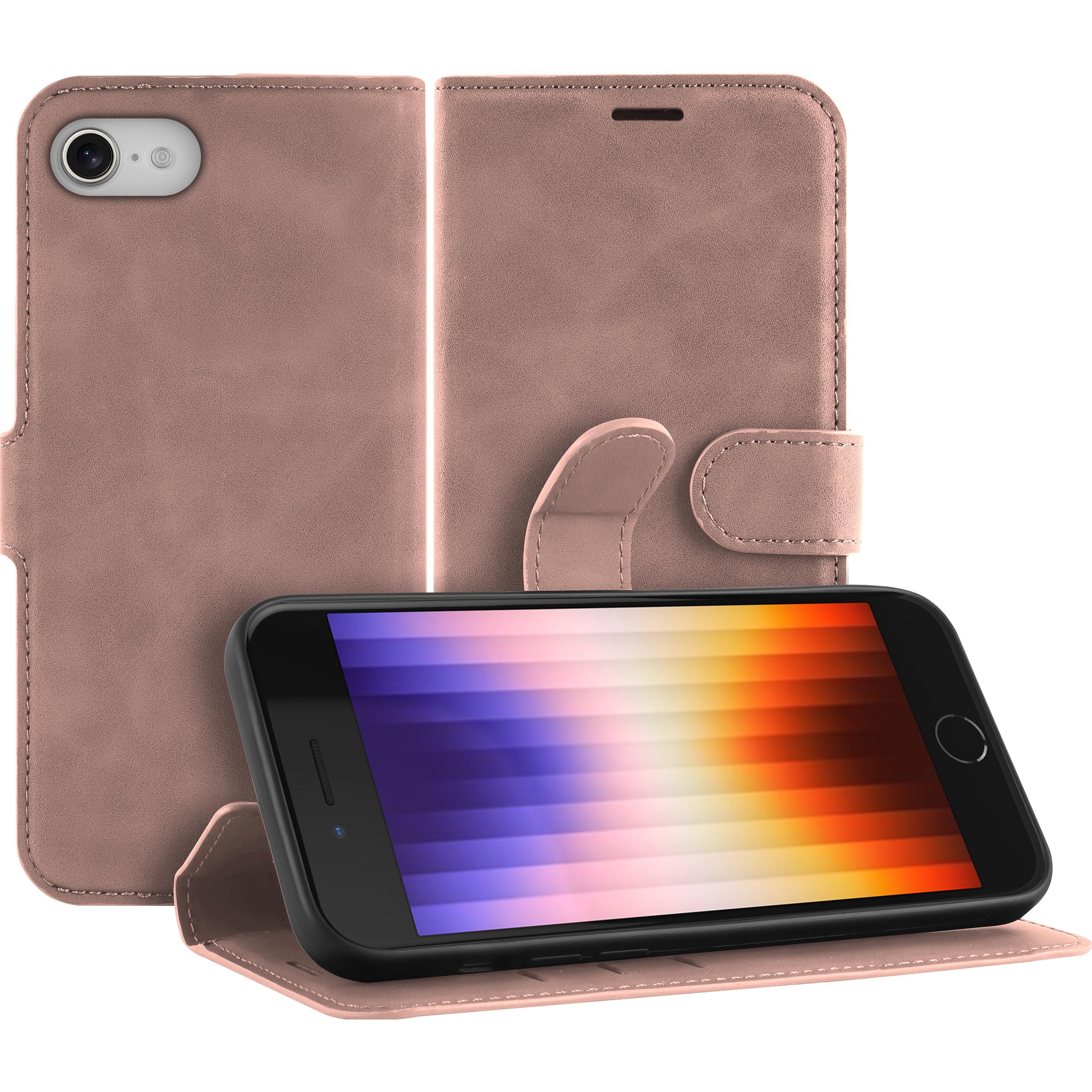 Thumbnail - Cazy Premium-Geldbörsen-Etui für iPhone SE 2022, Magnetisches Geldbörsen-Etui, Kartenfächer, Ständer - (Apple iPhone SE ...