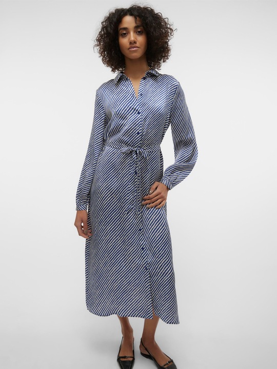 Produktbild Vero Moda VMIZEL Midikleid Hemdblusenkleid (XS)