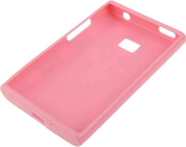 Actual product image König Design Protective cover TPU dots Case for mobile LG Optimus L3 / E400 (Optimus L3)