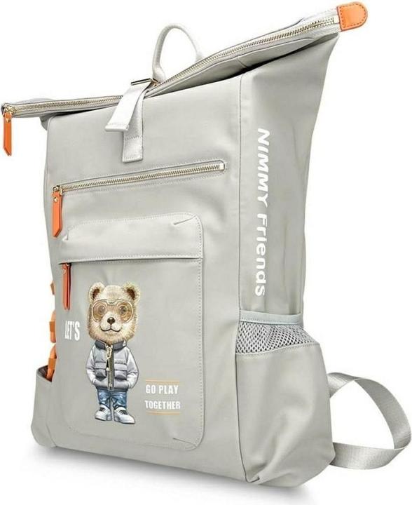 Immagine prodotto Nimmy Cool&Cute 2.0 Bear laptop backpack grey