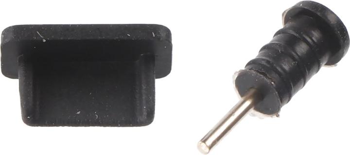 Image du produit AccuCell Kit de capuchons anti-poussière pour USB Type C (USB-C) & écouteurs