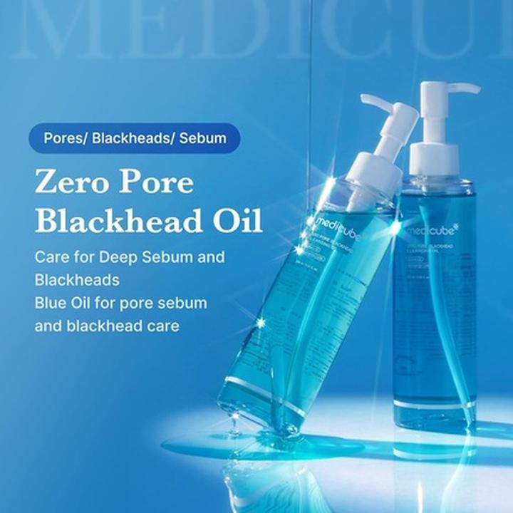 Image du produit Medicube Reinigendes Hautöl Zero Pore (Blackhead Deep Cleansing Oil) 205 ml (Huile nettoyante, 205 ml)