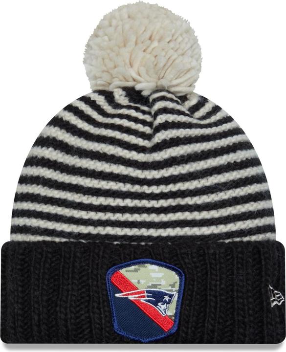 Actual product image New Era Salute to Service Femme Bonnet New England Patriots