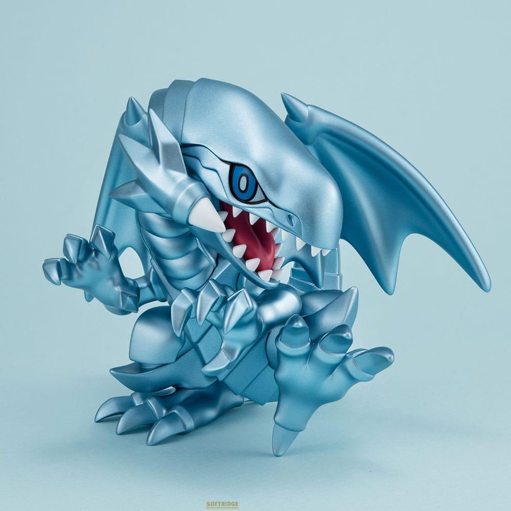 Megahouse Yu-Gi-Oh! Duel Monsters Megatoon PVC Statue Blue Eyes White Dragon 12 cm