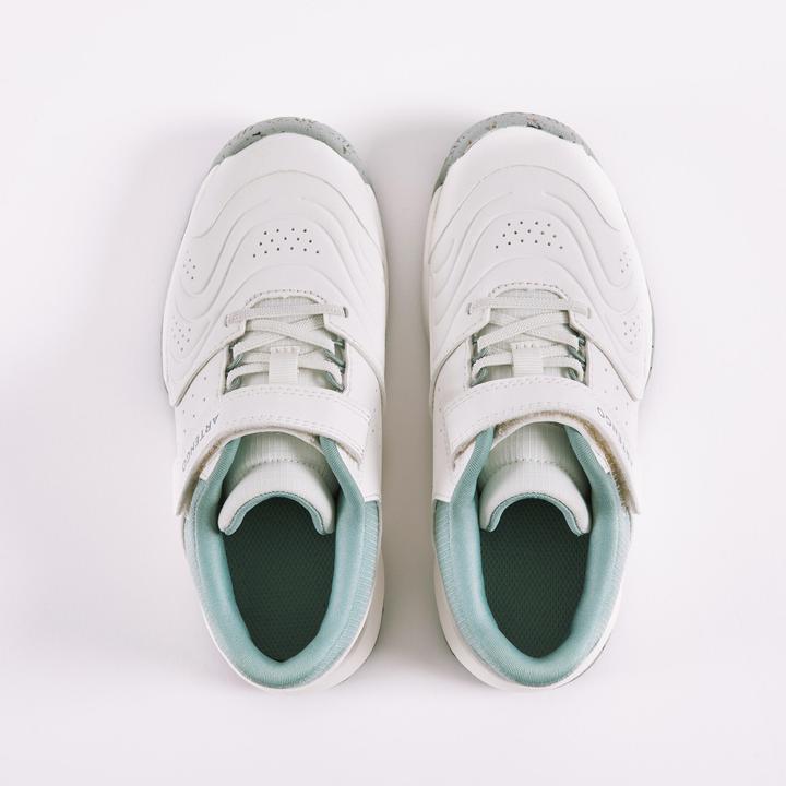 Produktbild Kuikma Kinder Tennisschuhe mit Klettverschluss - TS Strong Kd weiss (34)