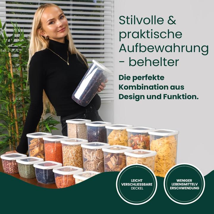Produktbild Uandu 12er-Set Vorratsdosen