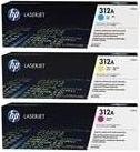 Actual product image HP 312a (M, C, Y)
