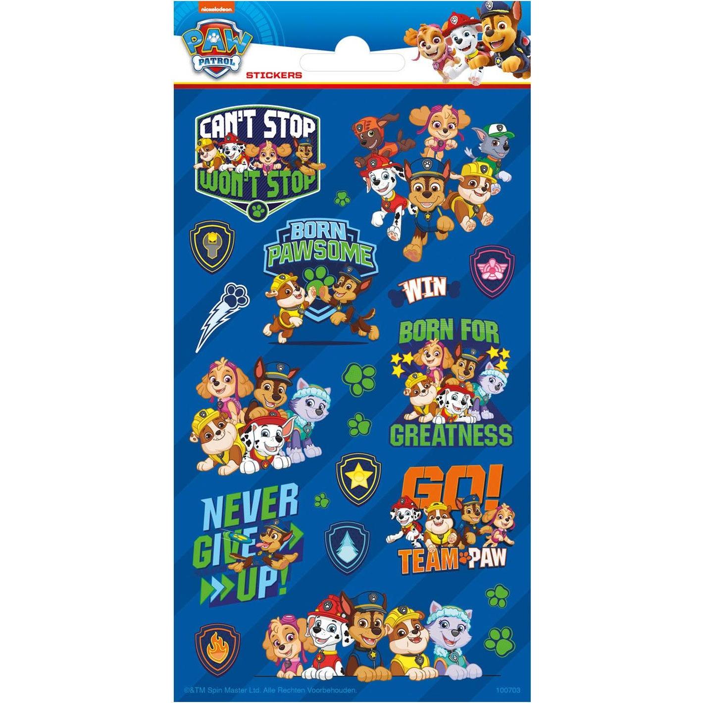 Totum, Sticker, Aufkleberbogen Paw Patrol