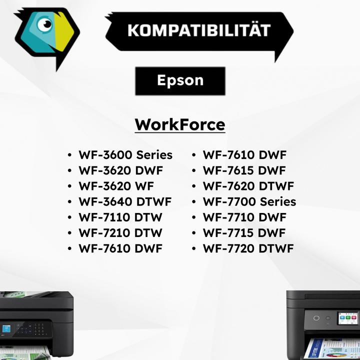 Produktbild Inkadoo Druckerpatronen kompatibel mit Epson C13T27144010 / 27XL Tintenpatrone